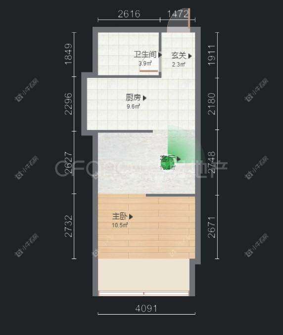 常州东坡雅居租房_东坡雅居1室1厅房源出租