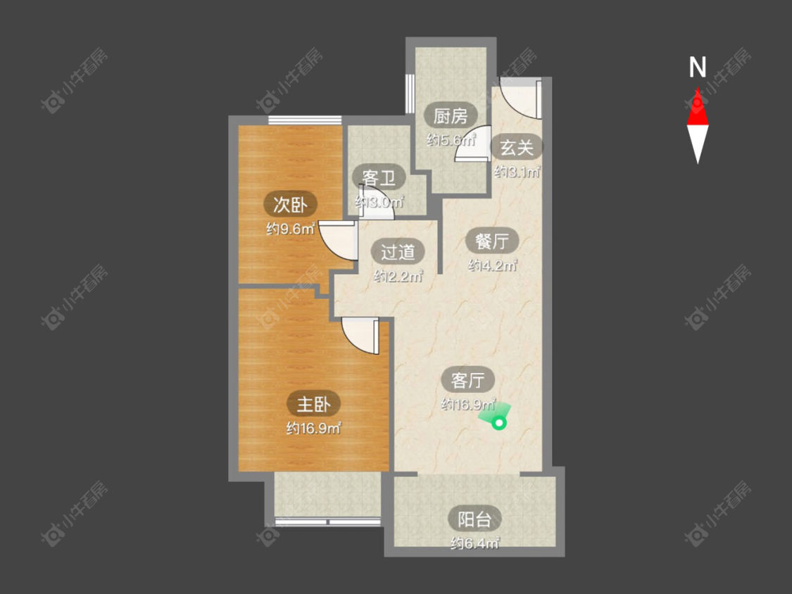 龙湖香醍时光房源户型图 常州龙湖香醍时光在售二手房源户型图_小牛看房