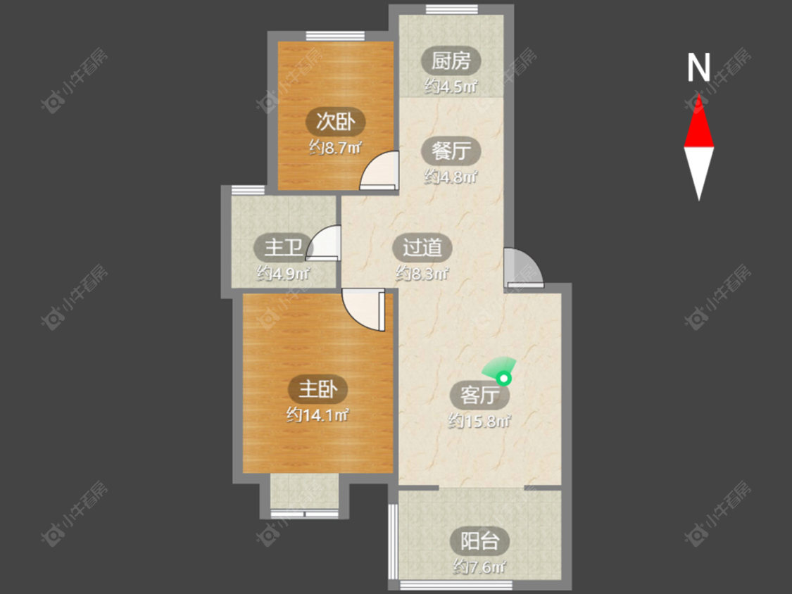 常州顺园六村在售二手房源户型图_小牛看房