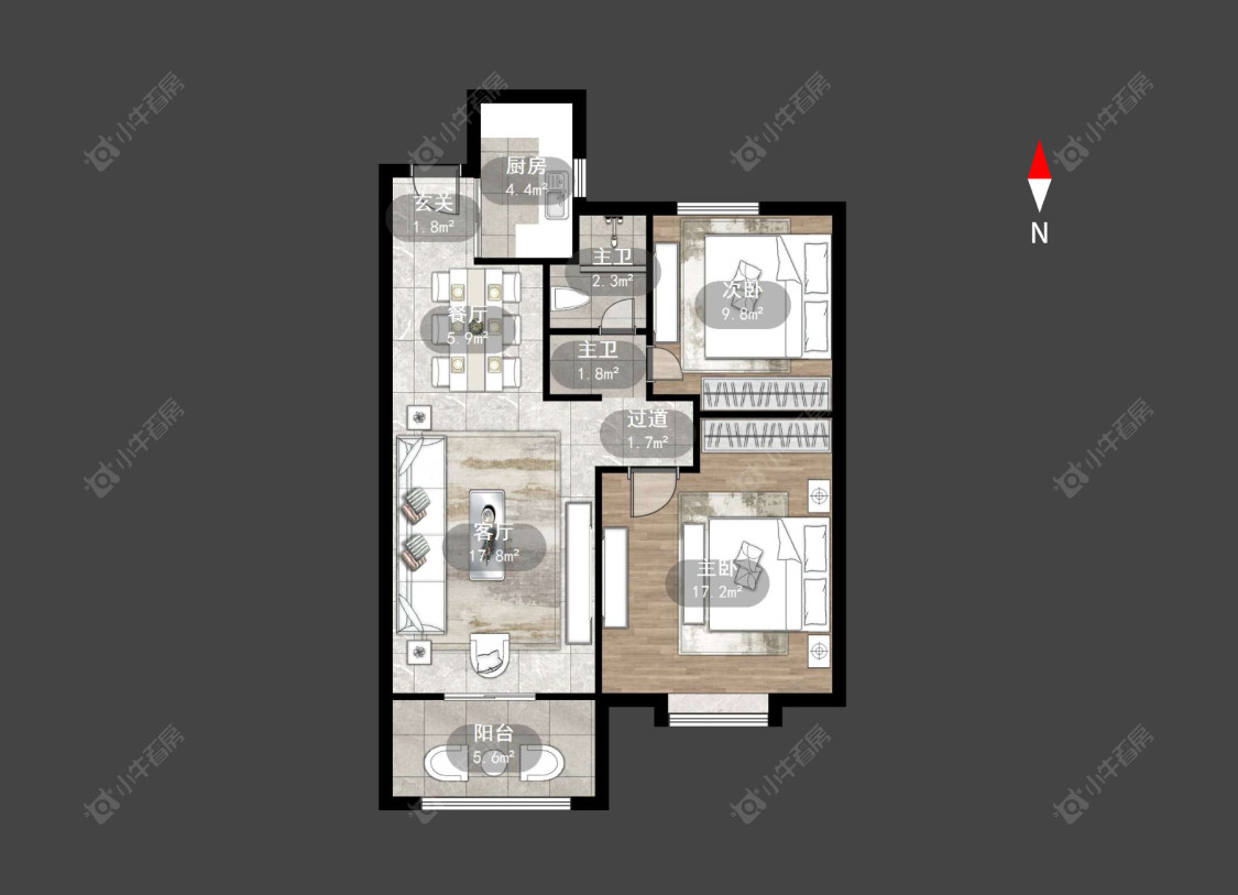 常州九洲新世界公馆在售二手房_小牛看房