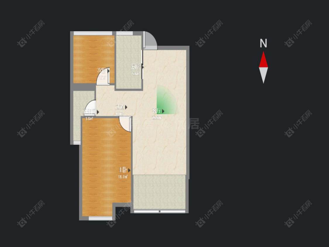 常州尚枫澜湾在售二手房源户型图_小牛看房