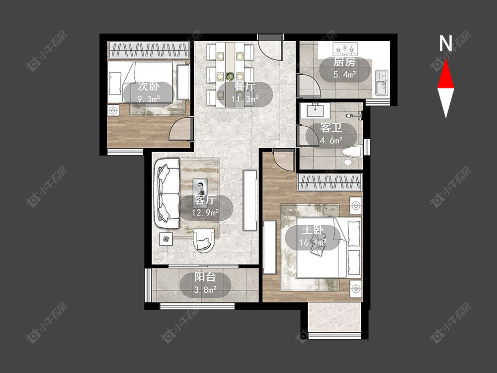 常州新城南都美域在售二手房源_小牛看房