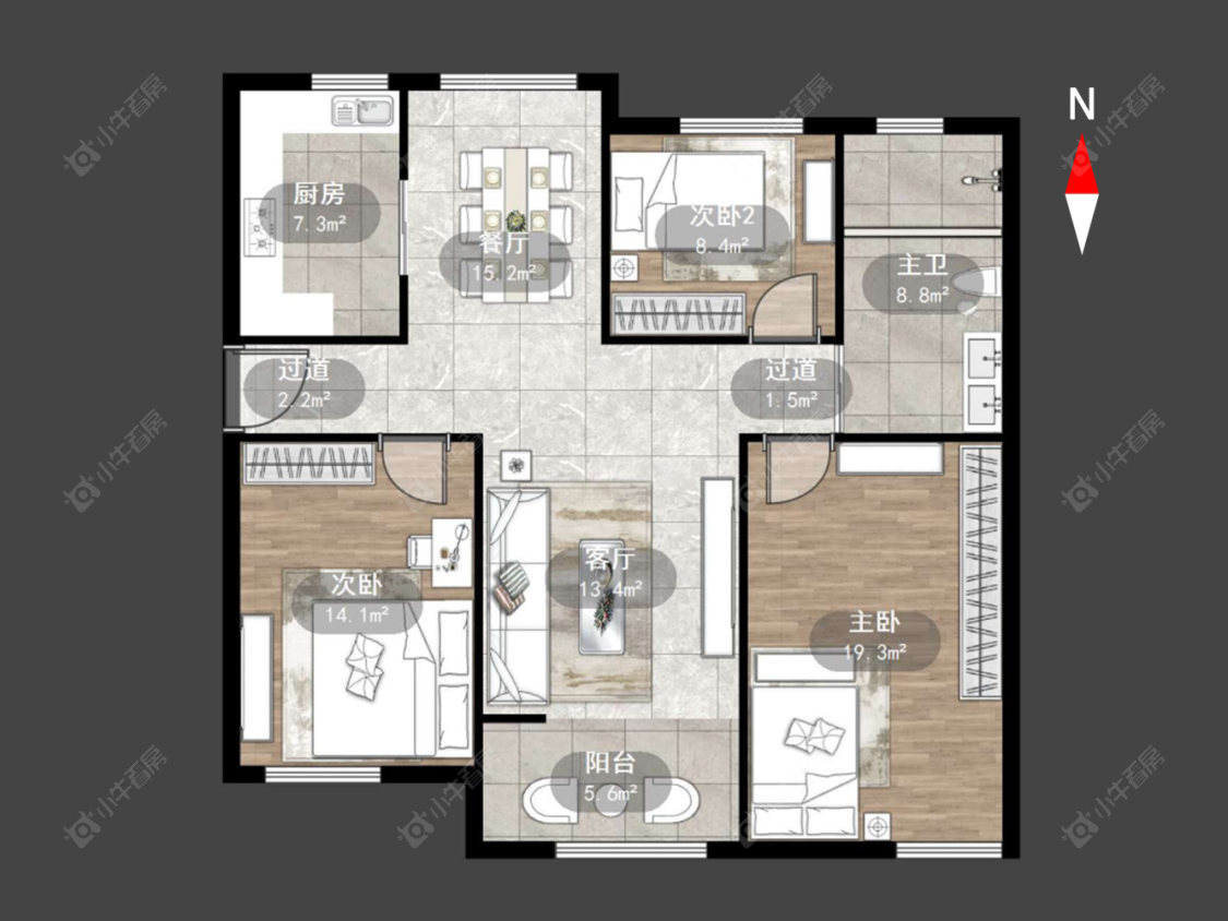 天逸城北区房源 常州天逸城北区在售二手房源_小牛看房