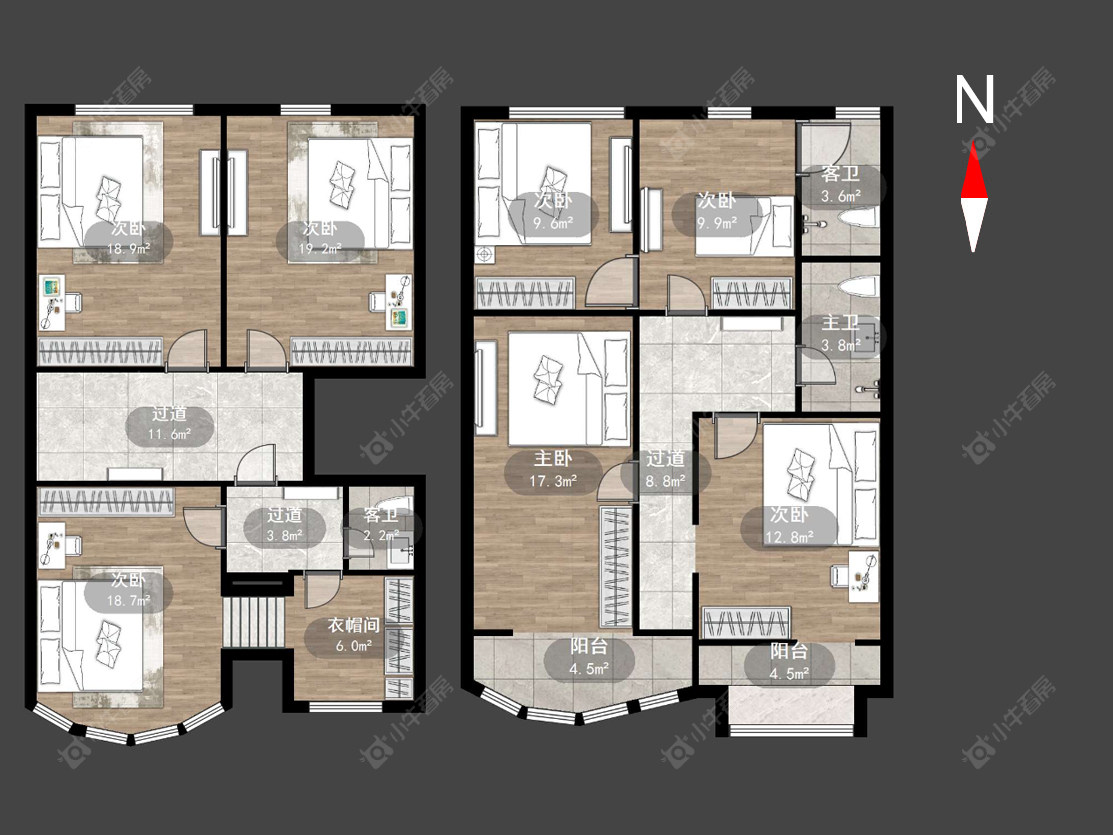 常州富强村委在售二手房源户型图_小牛看房