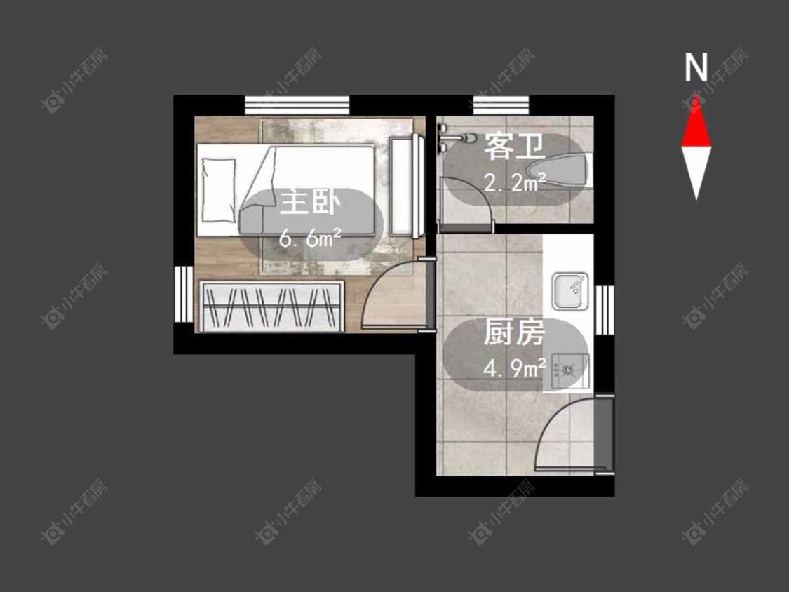 常州香江康桥在售二手房源户型图_小牛看房