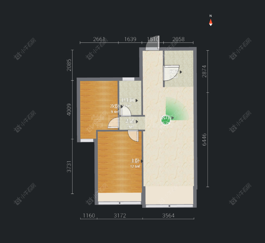 常州怡美花园在售二手房源户型图_小牛看房