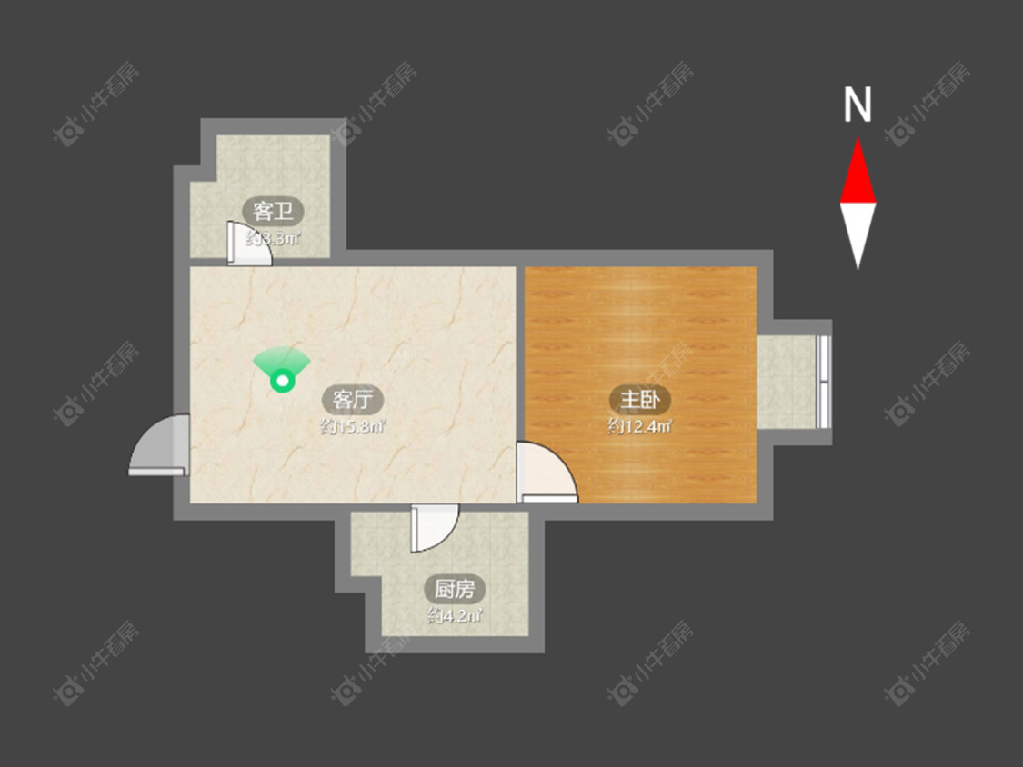 常州金鼎公寓在售二手房房源户型图_小牛看房