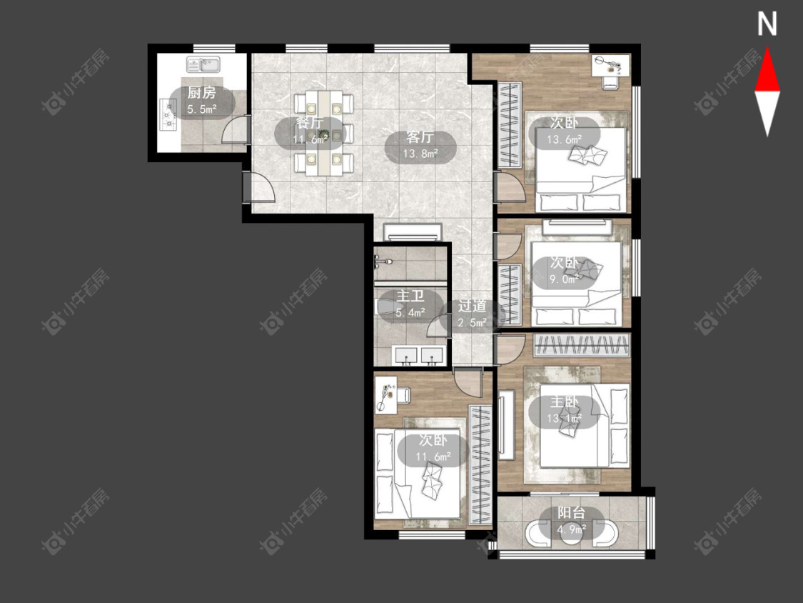 嘉宏盛世房源户型图 常州嘉宏盛世在售二手房源户型图_小牛看房