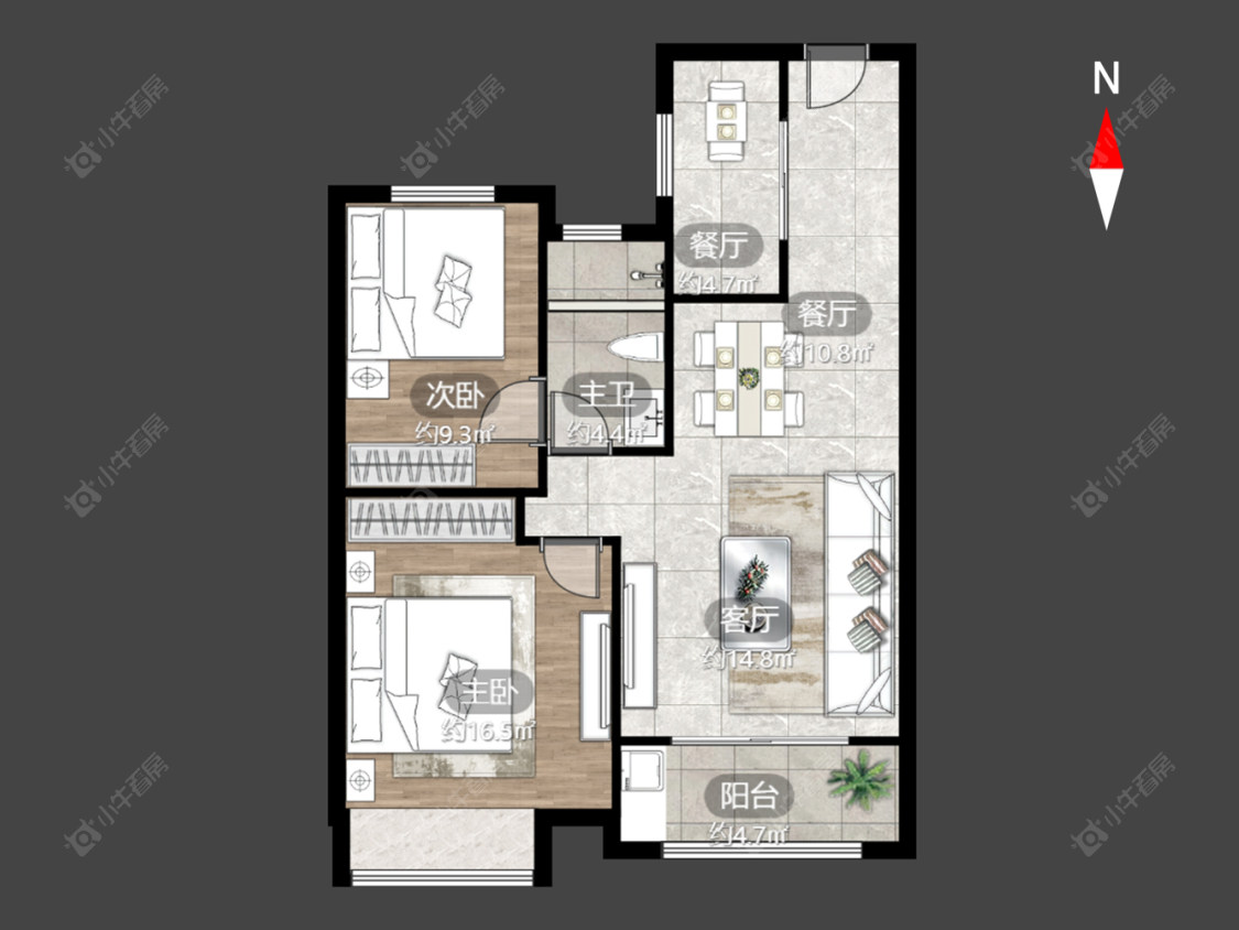 文澜国宾房源户型图 常州文澜国宾在售二手房源户型图_小牛看房