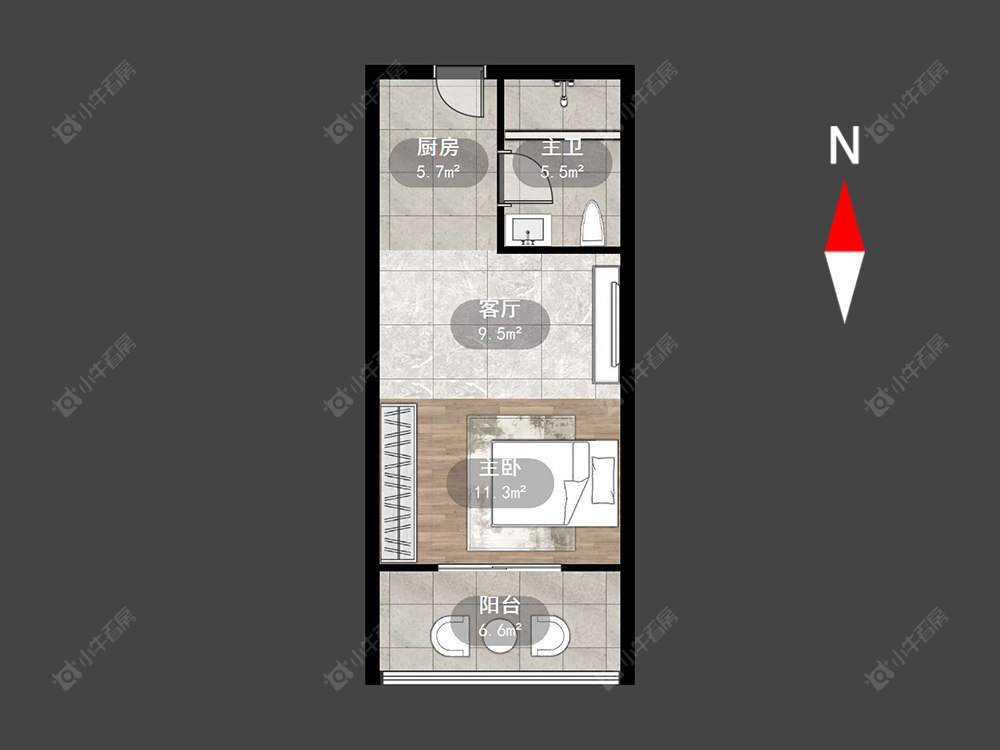 常州翡丽蓝湾（公寓）在售二手房源户型图_小牛看房