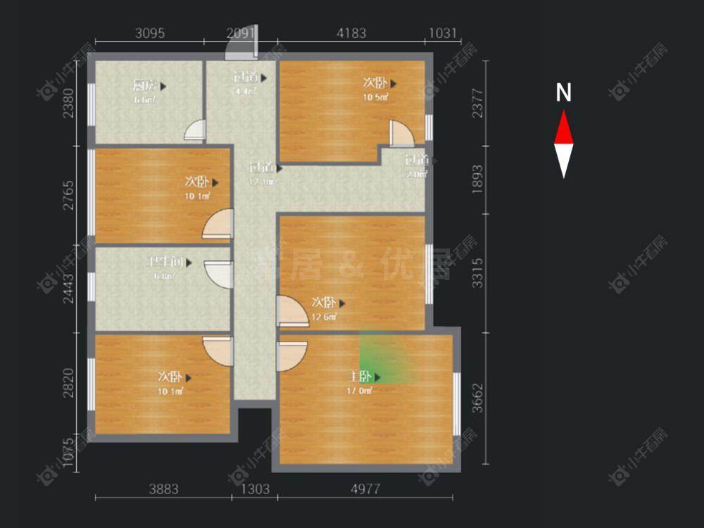常州丰乐尚都在售二手房源户型图_小牛看房