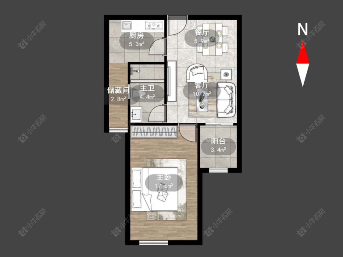 常州名桂坊在售二手房源户型图_小牛看房