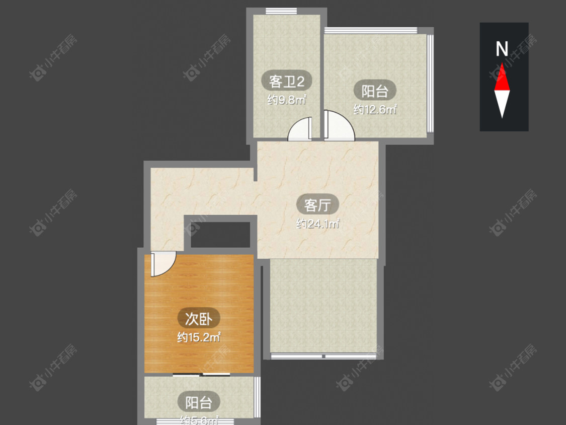 常州宋剑湖家园在售二手房源户型图_小牛看房