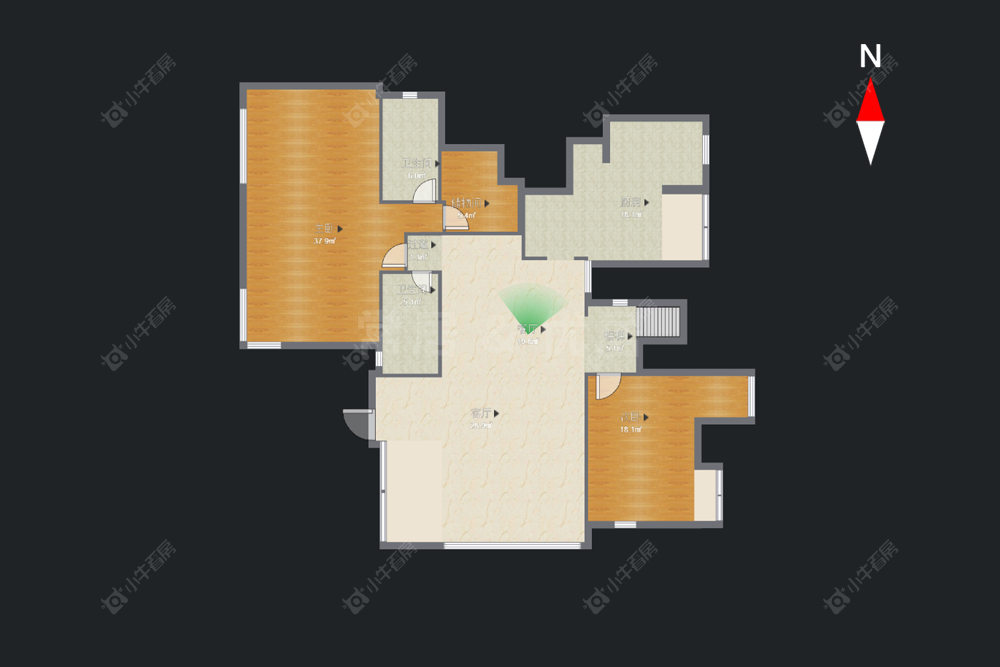 常州御城在售二手房源户型图_小牛看房