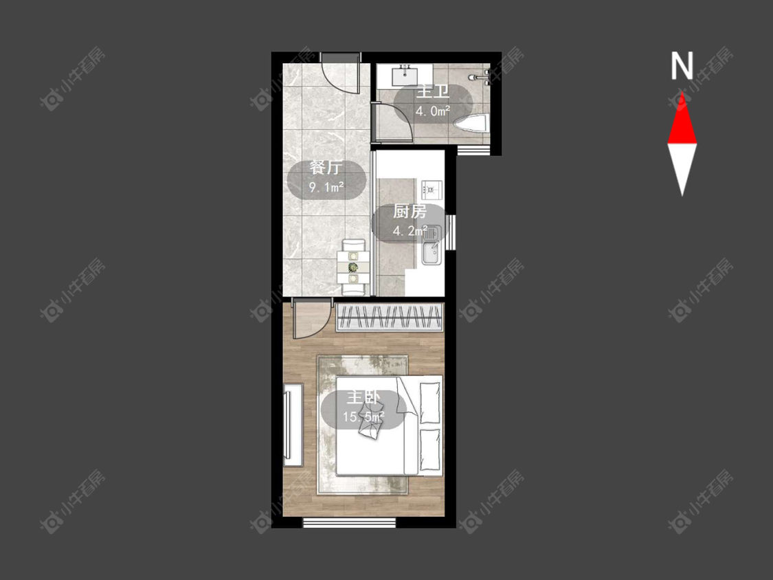 常州天禄商务广场在售二手房源户型图_小牛看房