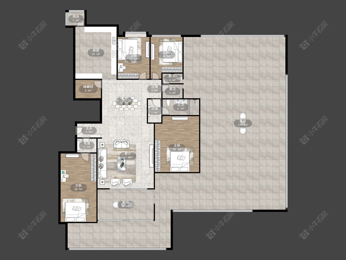 丹阳碧桂园在售二手房源户型图_小牛看房
