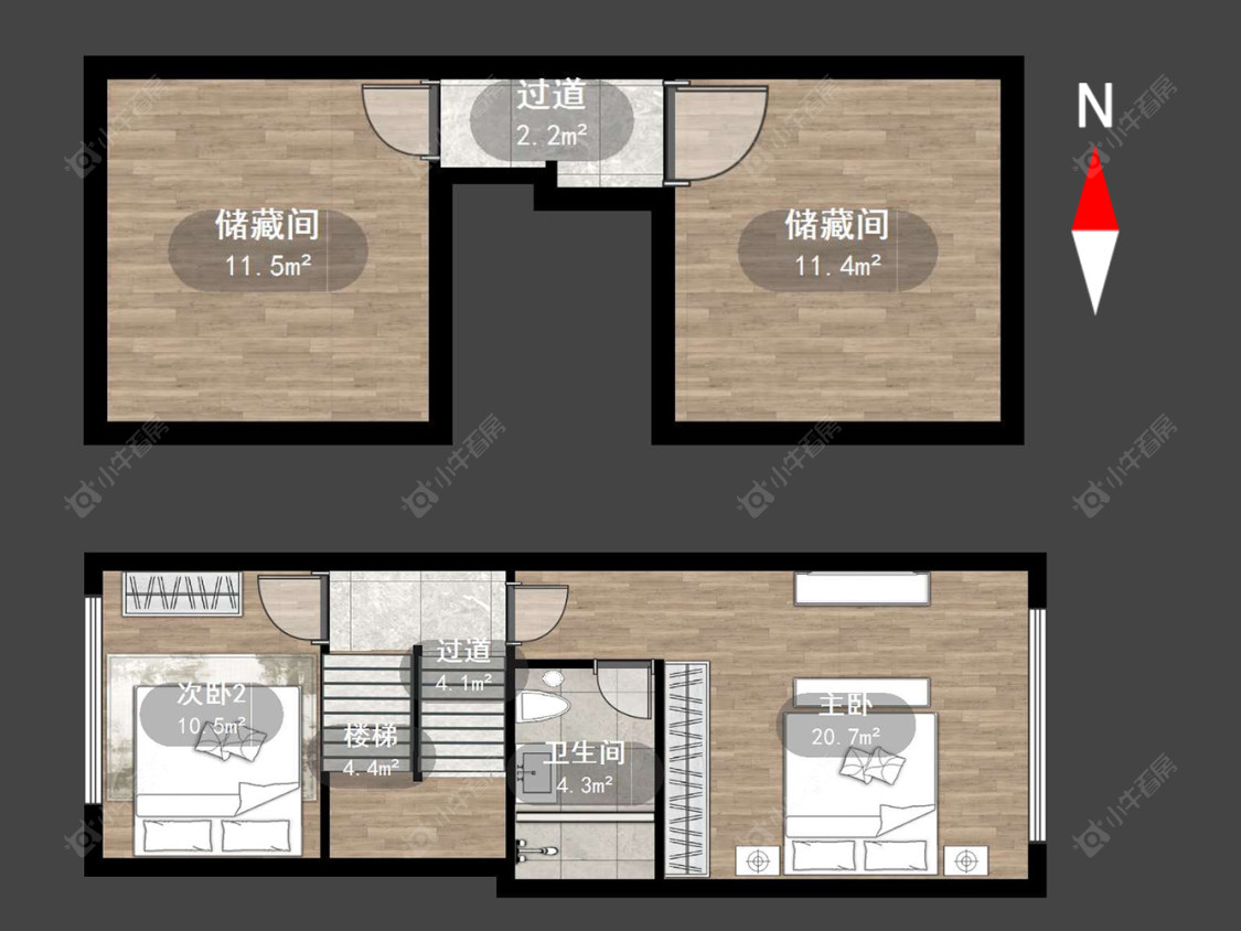 常州圩塘镇永新路在售二手房源户型图_小牛看房