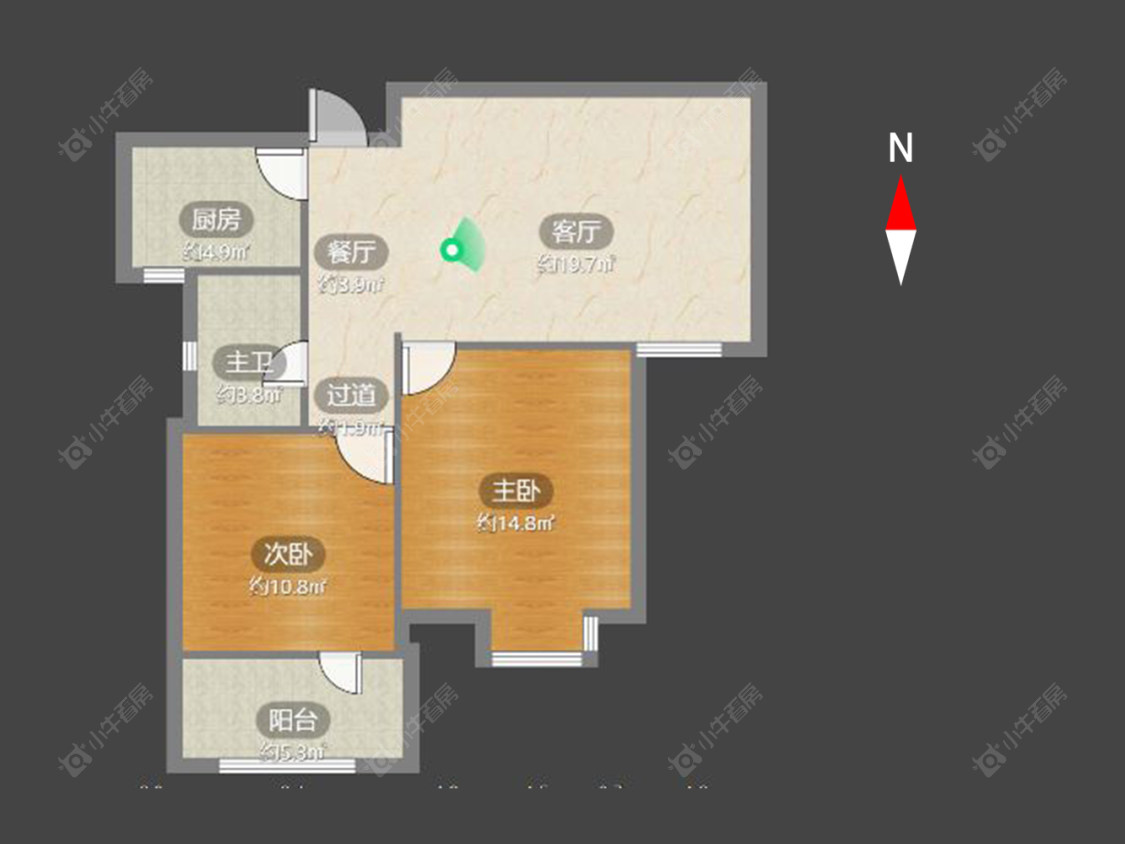 凤凰名城房源户型图 常州凤凰名城在售二手房源户型图_小牛看房