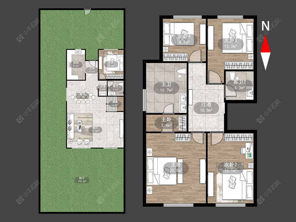 玉兰广场五期房源户型图 常州玉兰广场五期在售二手房源户型图_小牛看房