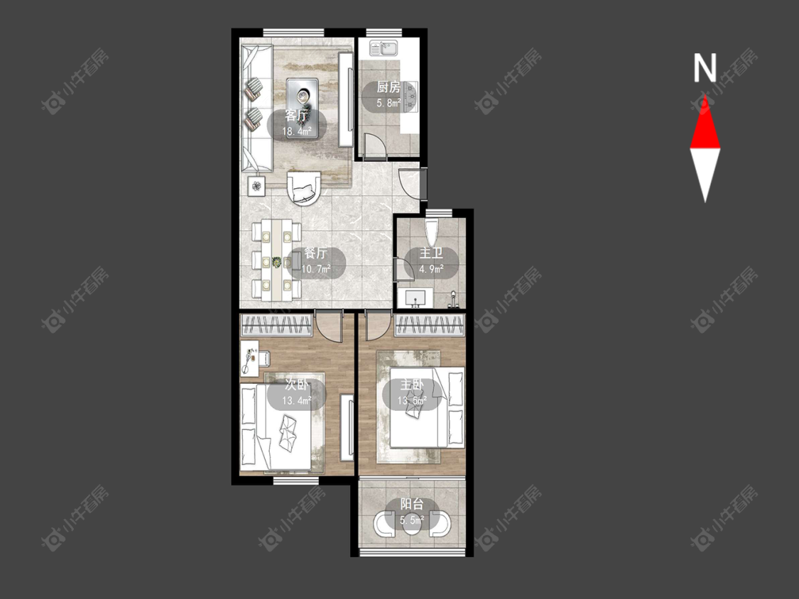 泰山一村房源户型图 常州泰山一村在售二手房源户型图_小牛看房