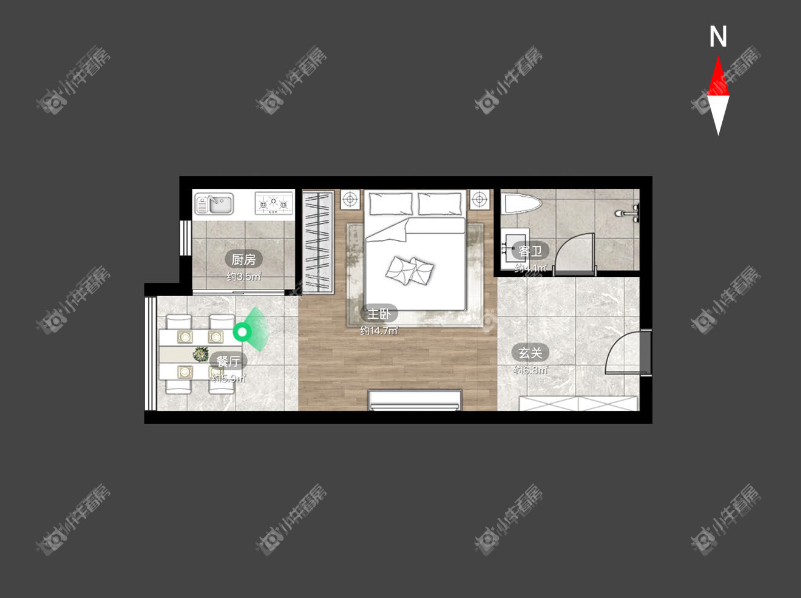 常州新城尚东区花园西区在租房源_小牛看房