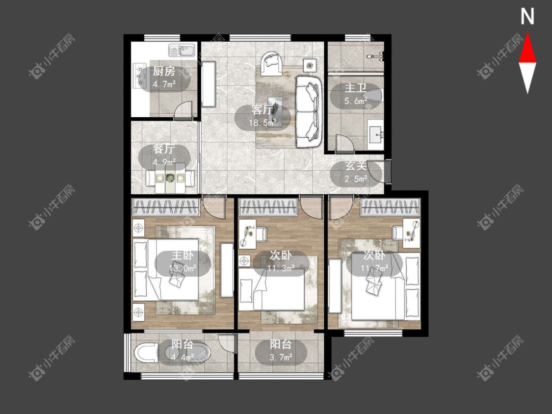 天皇堂弄房源室内图 常州天皇堂弄在租房源室内图_小牛看房