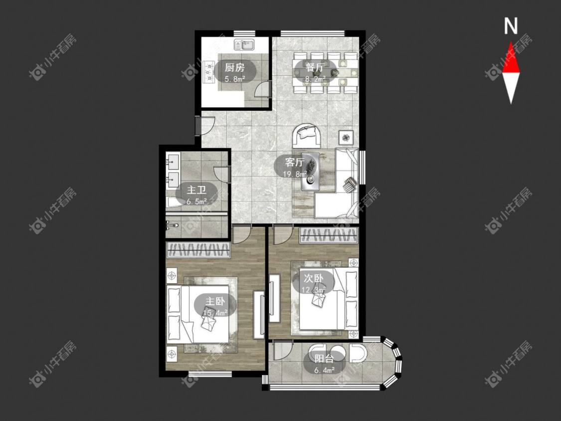 常州常宁公寓在租房源_小牛看房