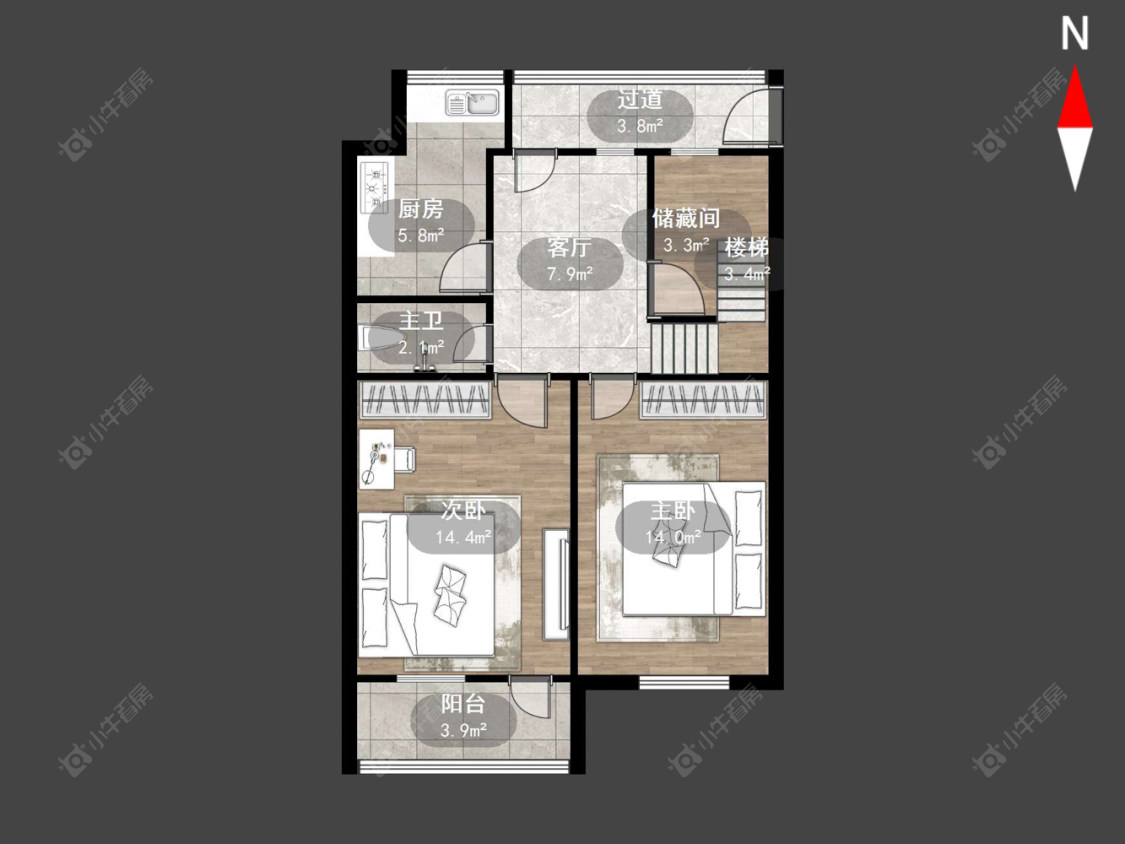 机械新村房源户型图 常州机械新村在售二手房源户型图_小牛看房