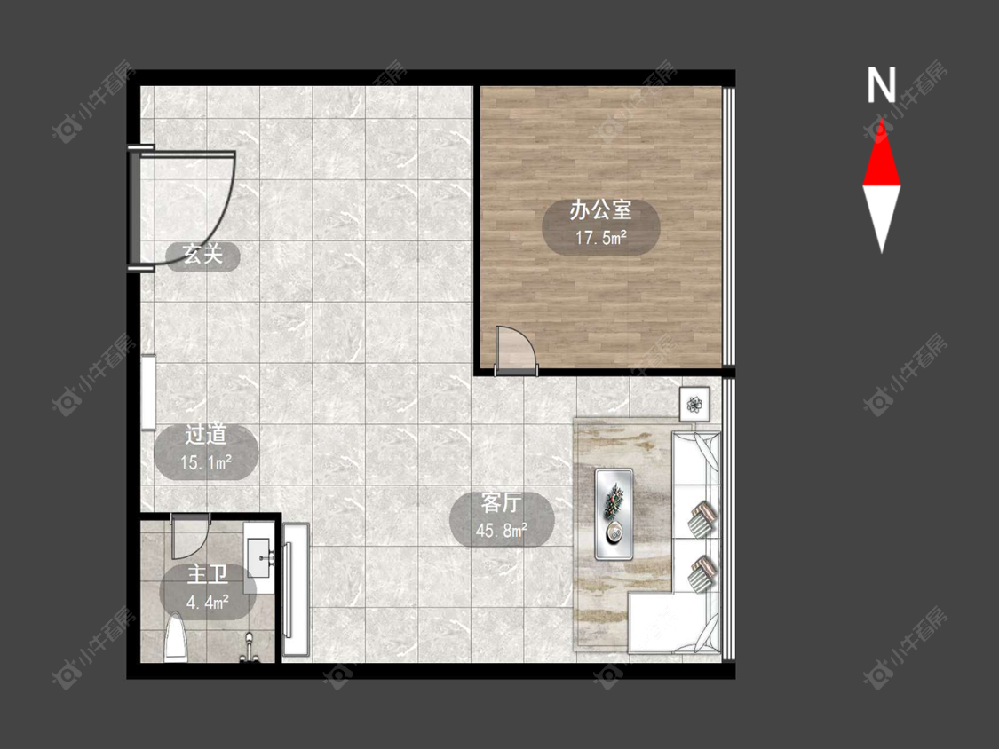常州典雅商业广场在售二手房源户型图_小牛看房