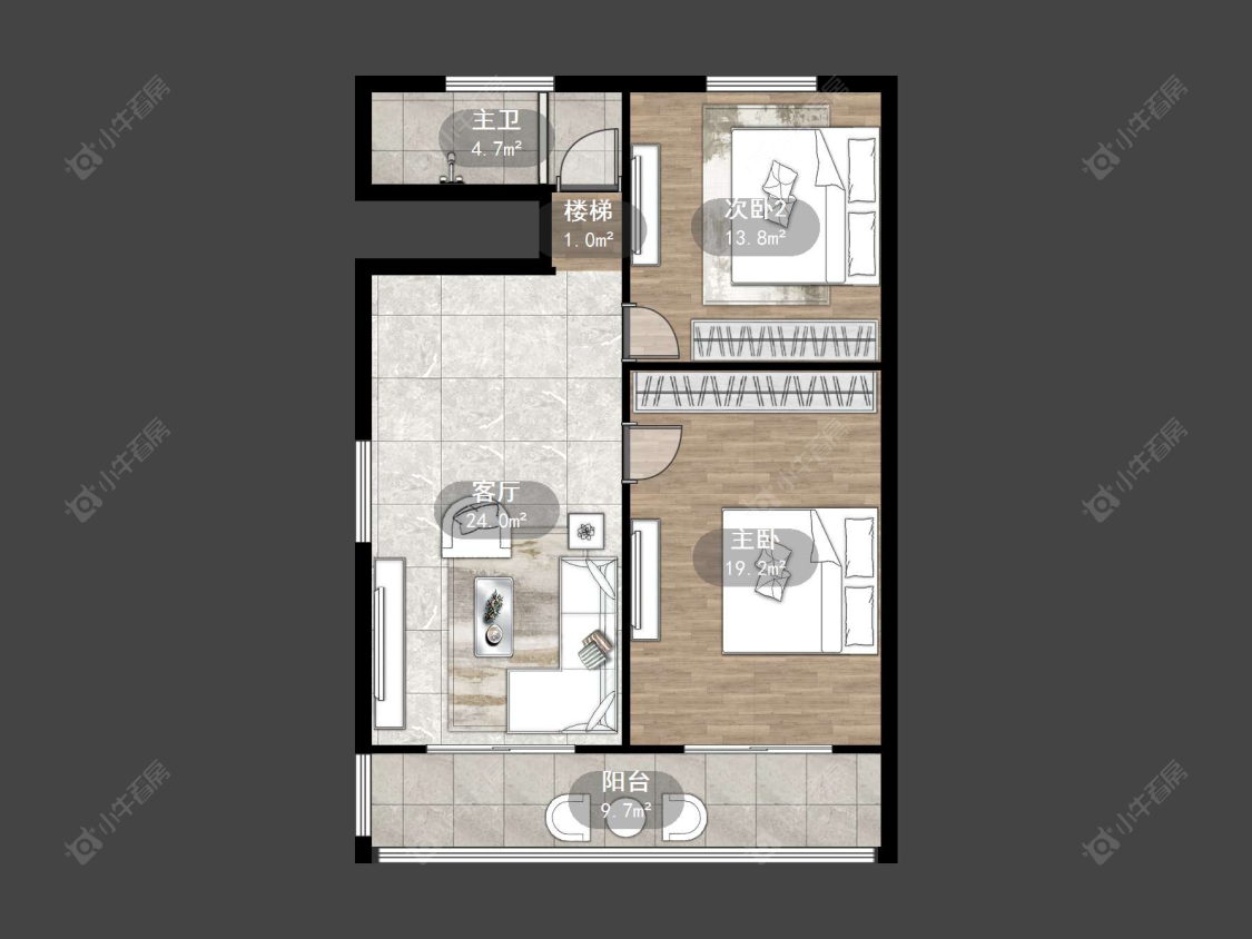 丹阳开发区晓墟(晓墟新村)在售二手房源户型图_小牛看房
