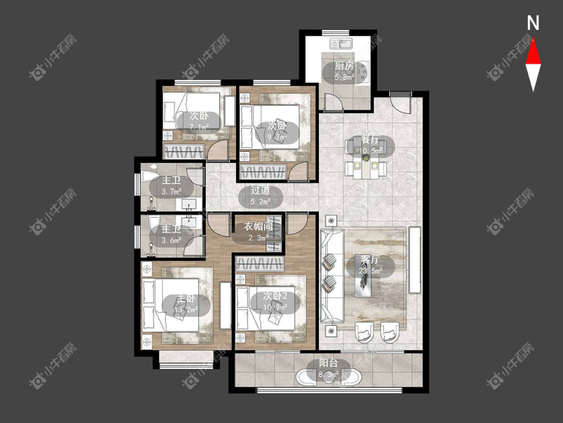 常州龙城金茂府东区在租房源_小牛看房