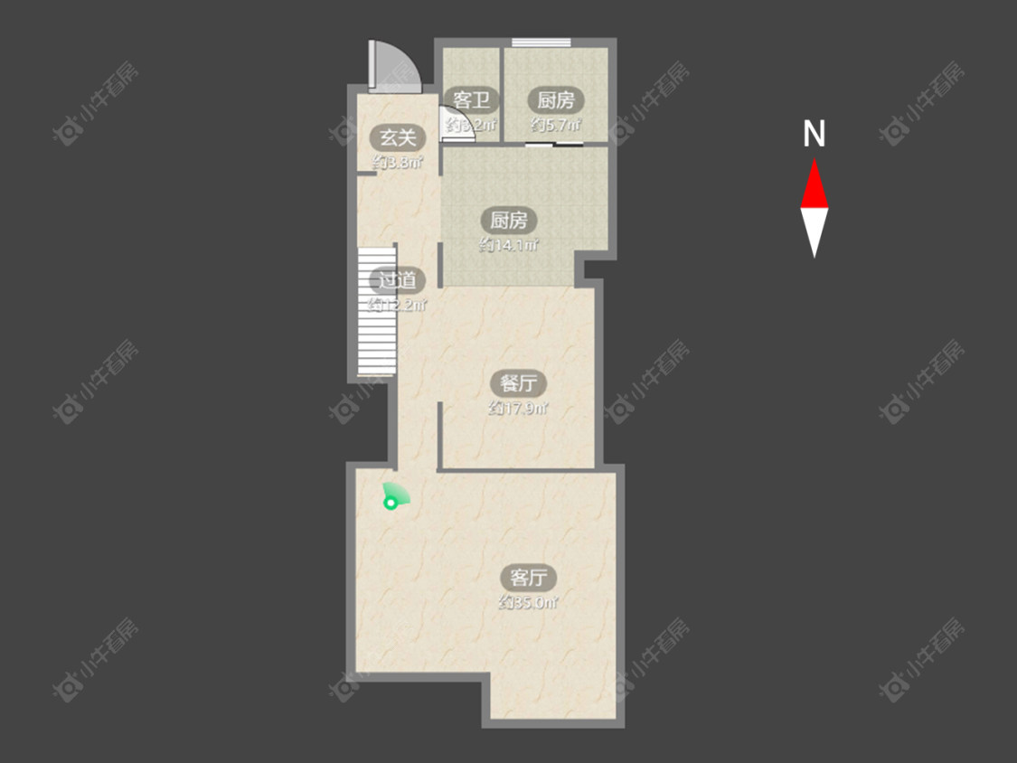 常州莱蒙城别墅区在售二手房源户型图_小牛看房