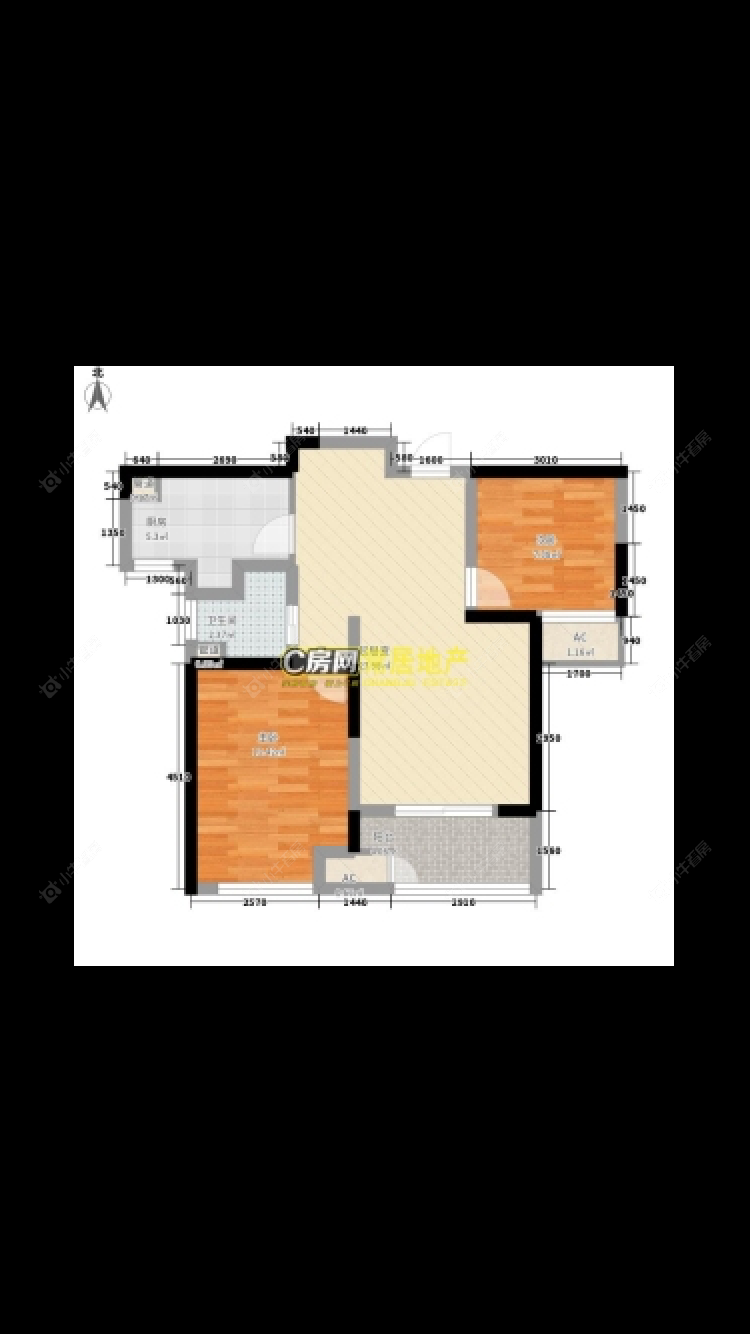 常州新城香悦半岛北区在租房源户型图_小牛看房