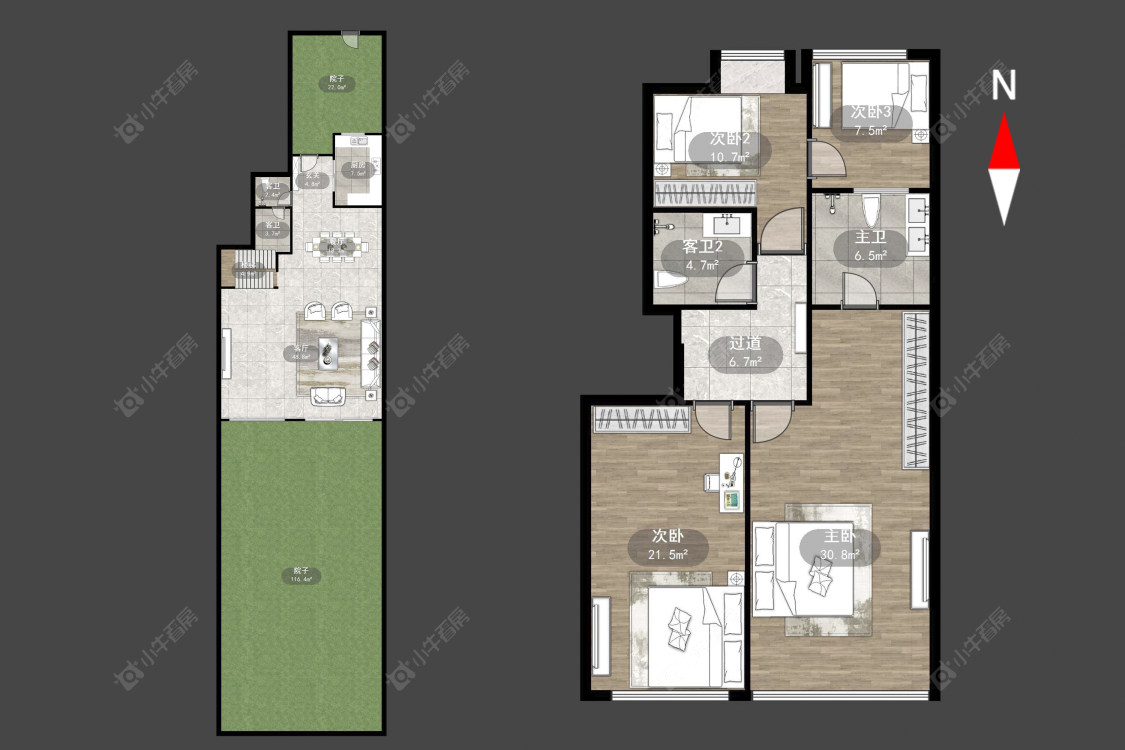 玉兰广场五期房源户型图 常州玉兰广场五期在售二手房源户型图_小牛看房