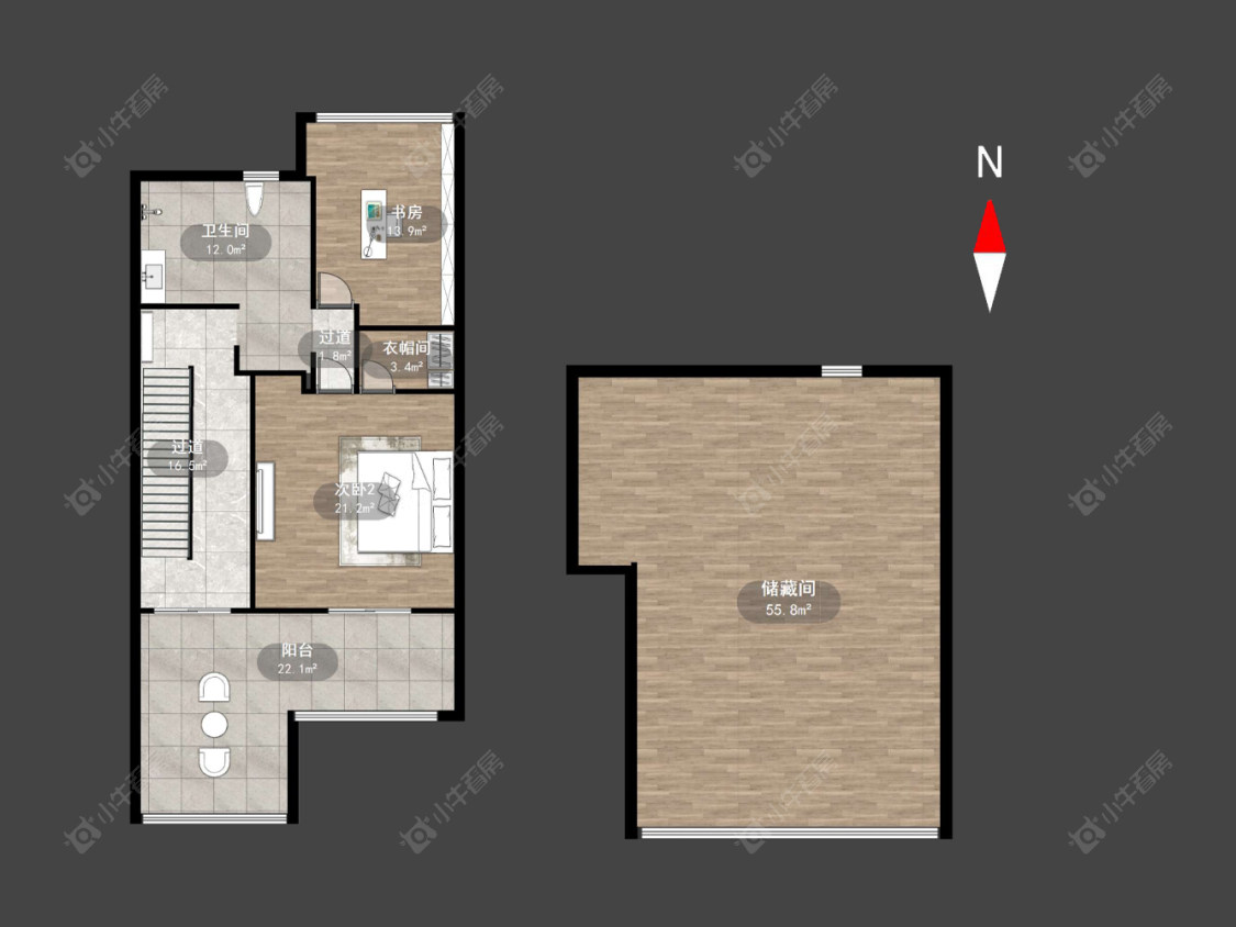 世茂香槟湖三期房源户型图 常州世茂香槟湖三期在售二手房源户型图_小牛看房