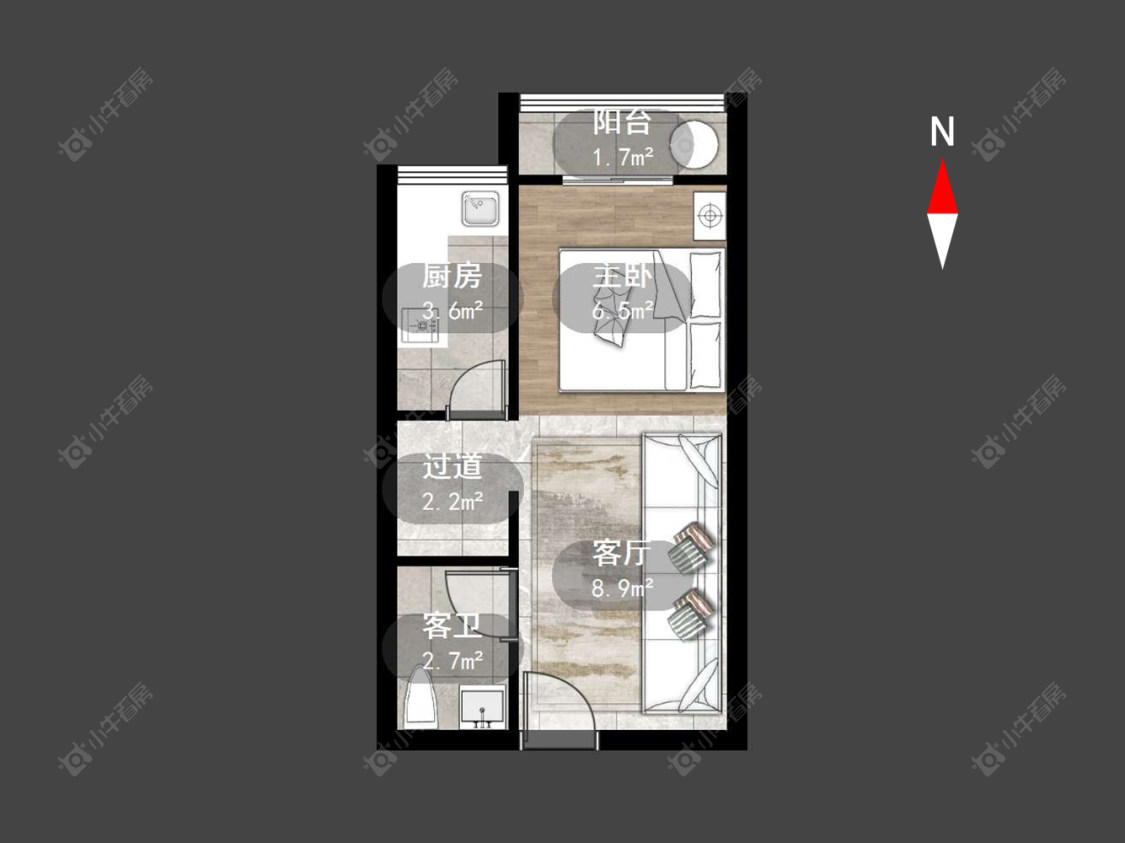 常州盛世名门在售二手房房源户型图_小牛看房