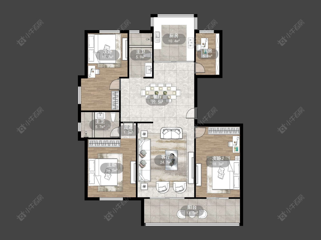 天怡南郡房源户型图 丹阳天怡南郡在售二手房源户型图_小牛看房