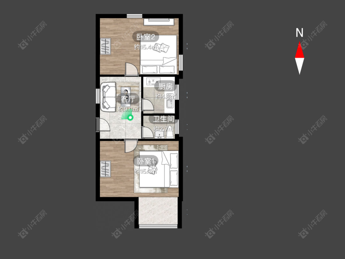 常州清潭新村在售二手房源户型图_小牛看房
