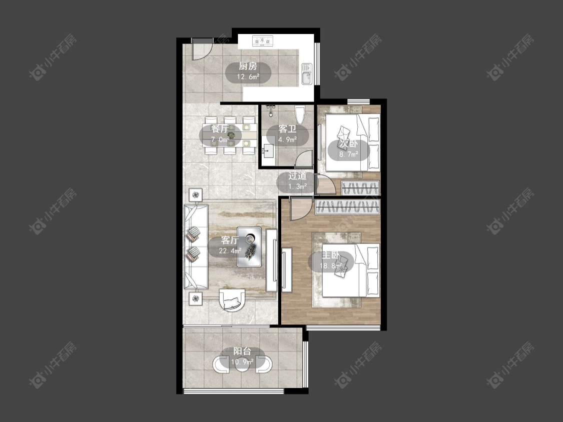 御珑湾(丹阳)房源户型图 丹阳御珑湾(丹阳)在售二手房源户型图_小牛看房