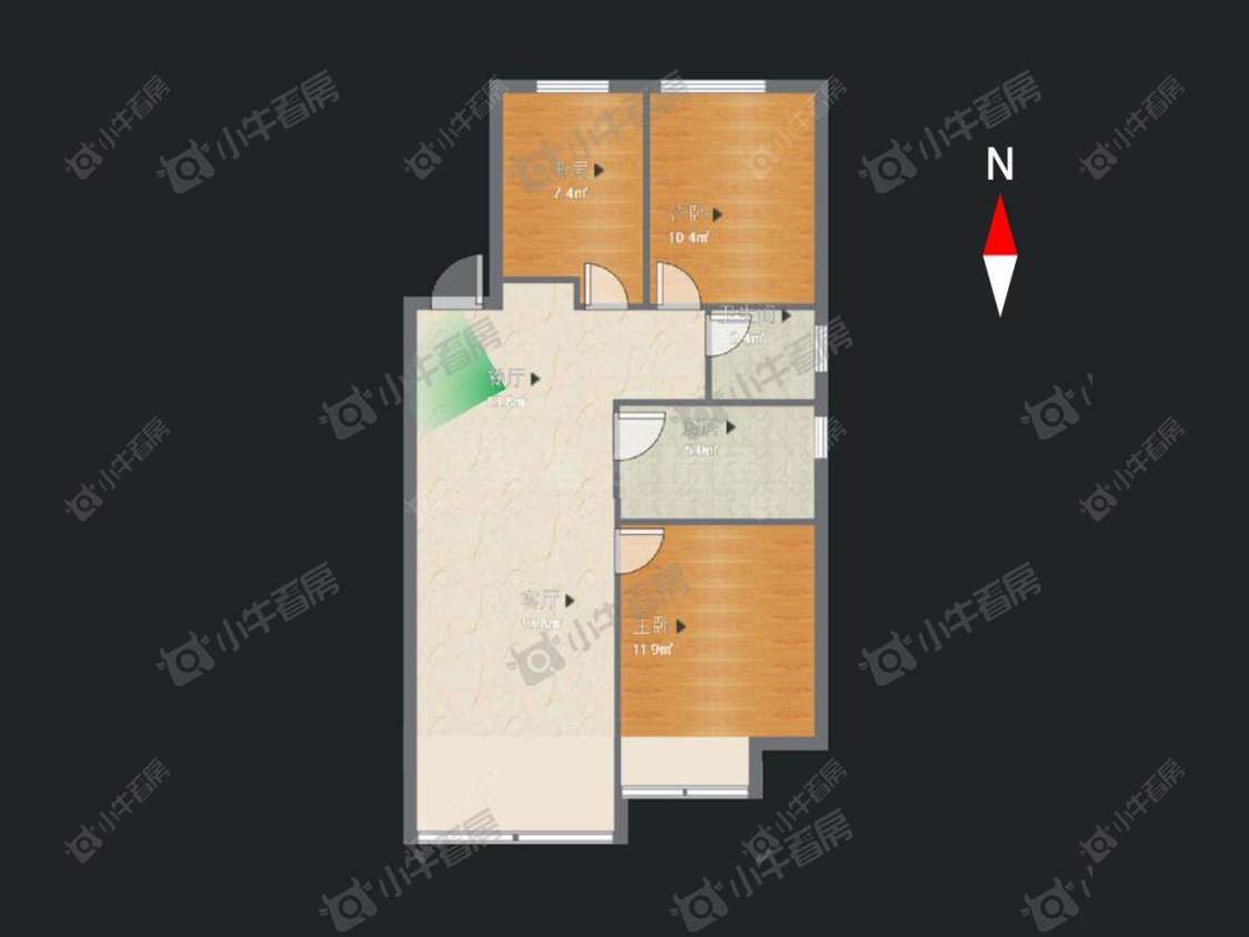 常州金地格林郡在租房源_小牛看房