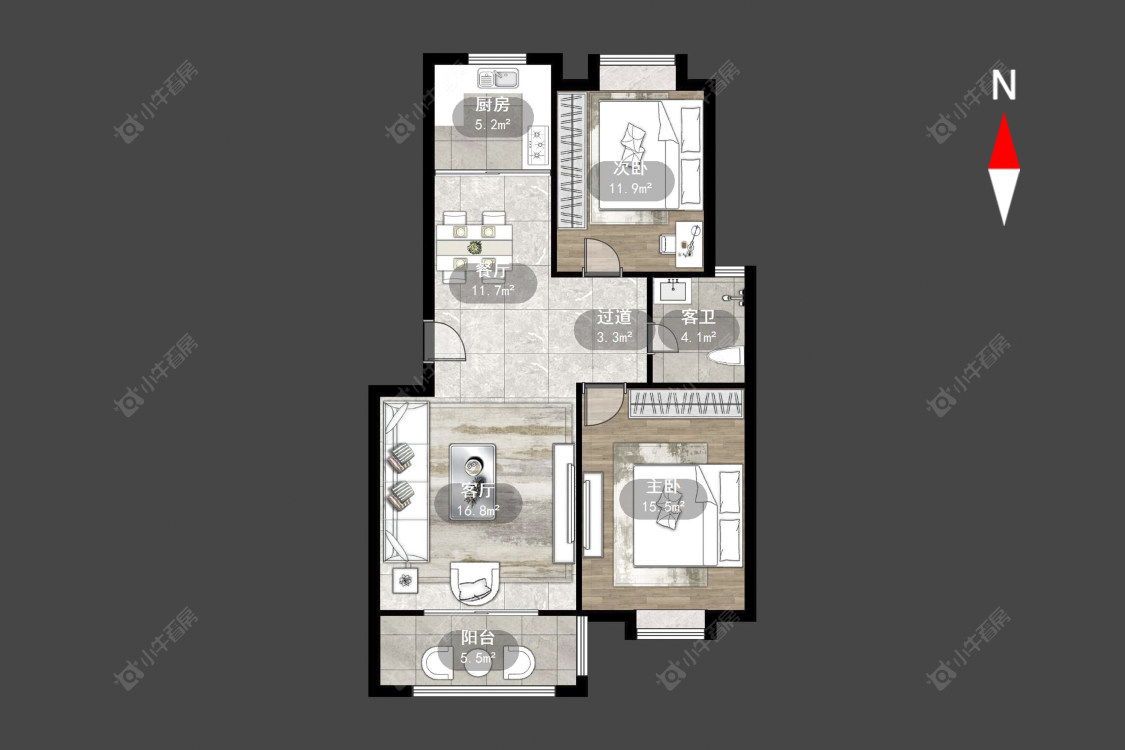 新城南都雅苑房源户型图 常州新城南都雅苑在售二手房源户型图_小牛看房