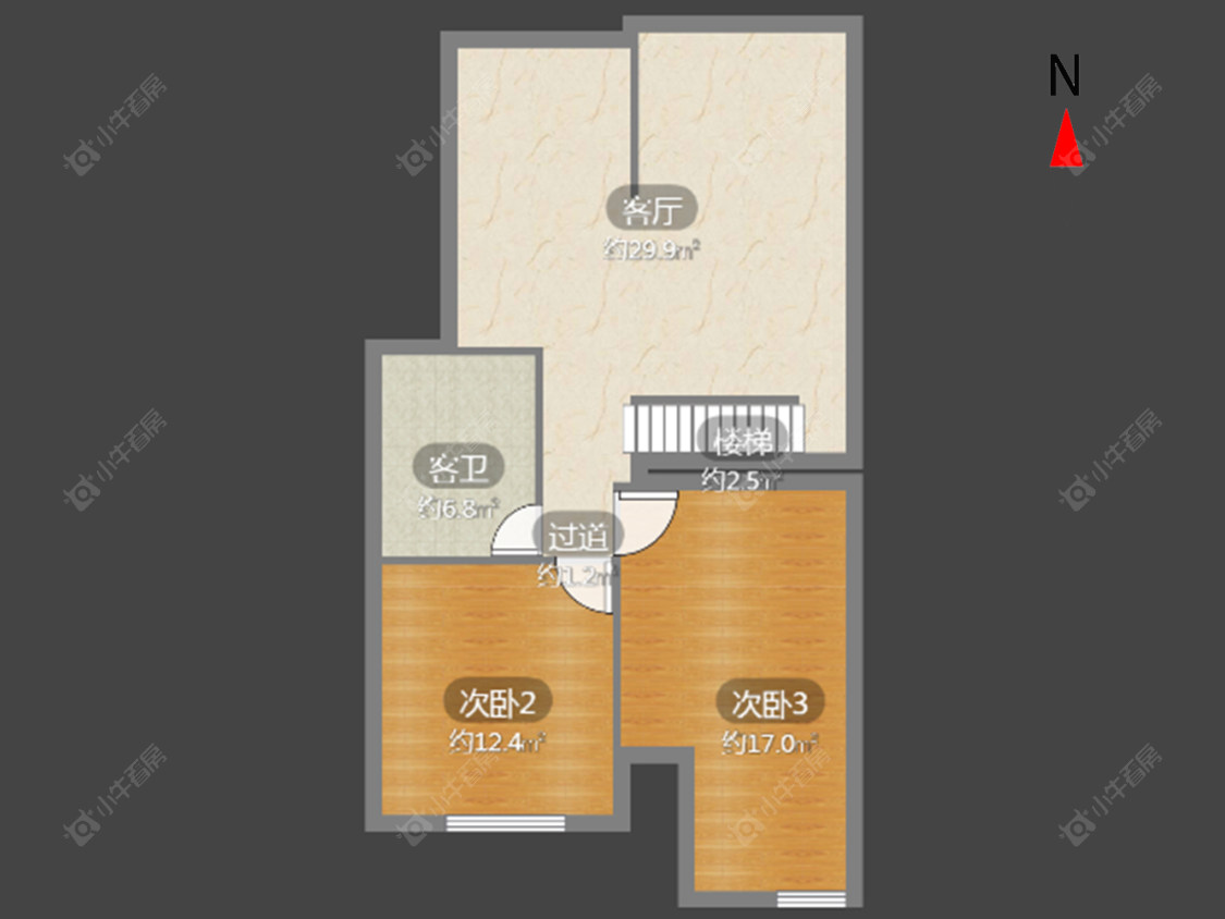 常州藻江花园一期在售二手房源户型图_小牛看房
