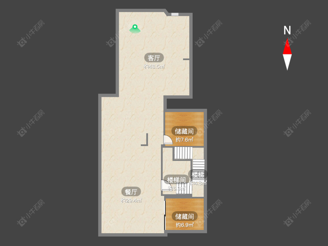 美林湖花园一区别墅房源户型图 常州美林湖花园一区别墅在售二手房源户型图_小牛看房