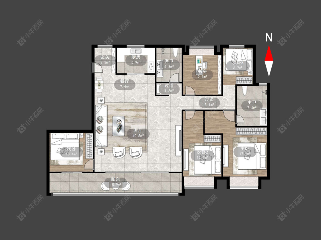 旭辉铂悦天宁房源户型图 常州旭辉铂悦天宁在售二手房源户型图_小牛看房