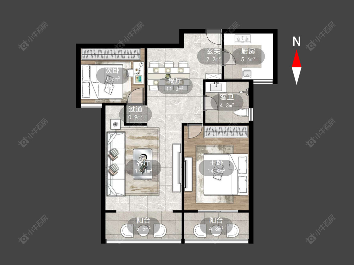 常州爱特大厦在售二手房源户型图_小牛看房