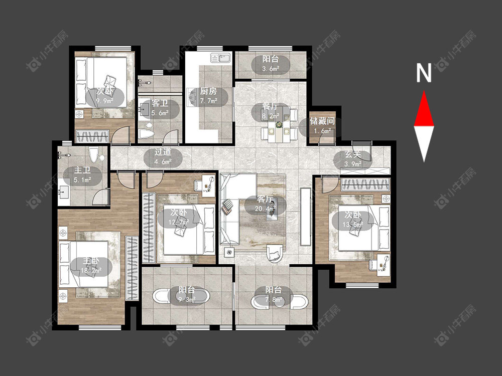 常州新城公馆天域在售二手房源_小牛看房