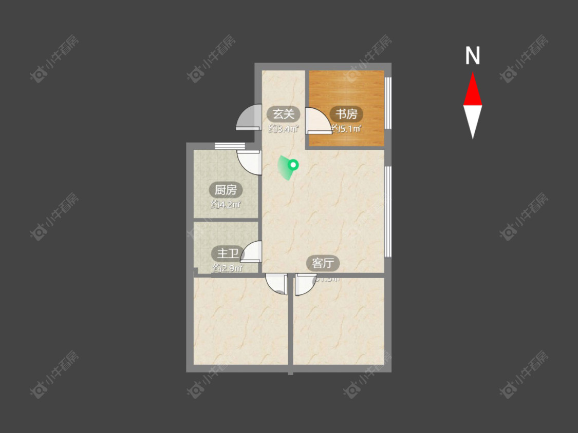 常州勤俭村在售二手房源户型图_小牛看房