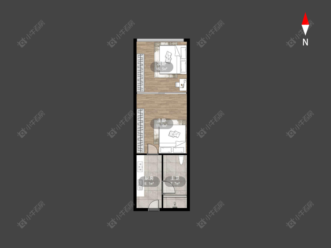 常州安邸·N3在售二手房源户型图_小牛看房