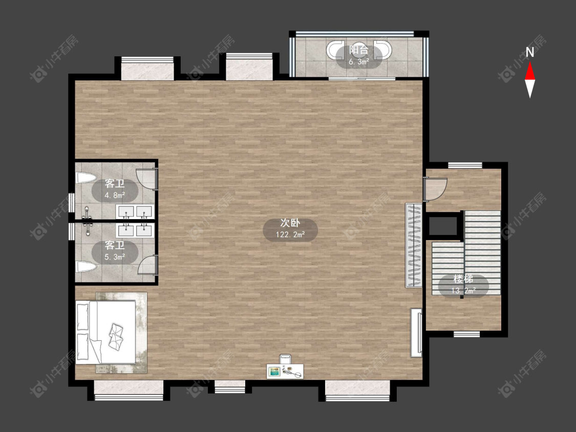 常州溪栖庄园在售二手房源户型图_小牛看房
