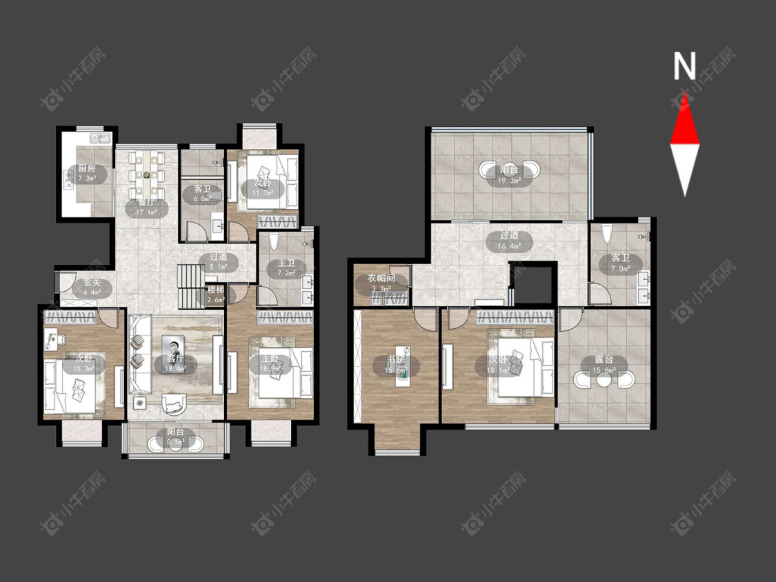 常州鸿盛名苑在售二手房源户型图_小牛看房